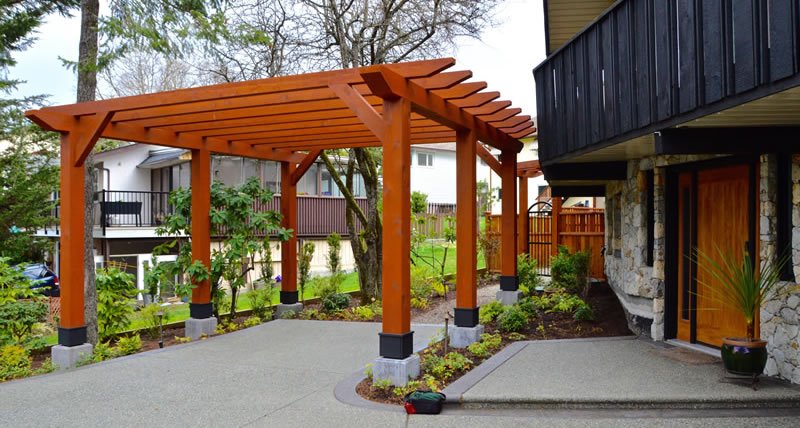 Custom Pergola Builder Serving Victoria BC.